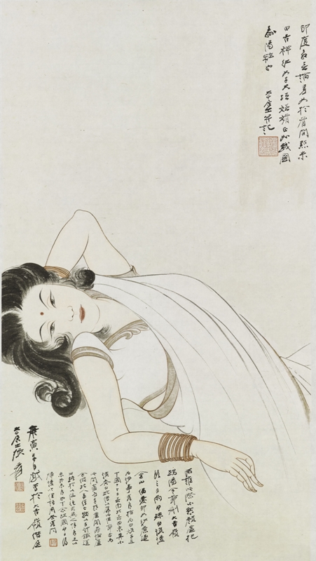 ZHANG DAQIAN_Indian Actress (1)